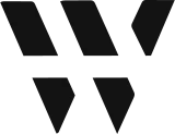 W Dental brand logo in dark navy