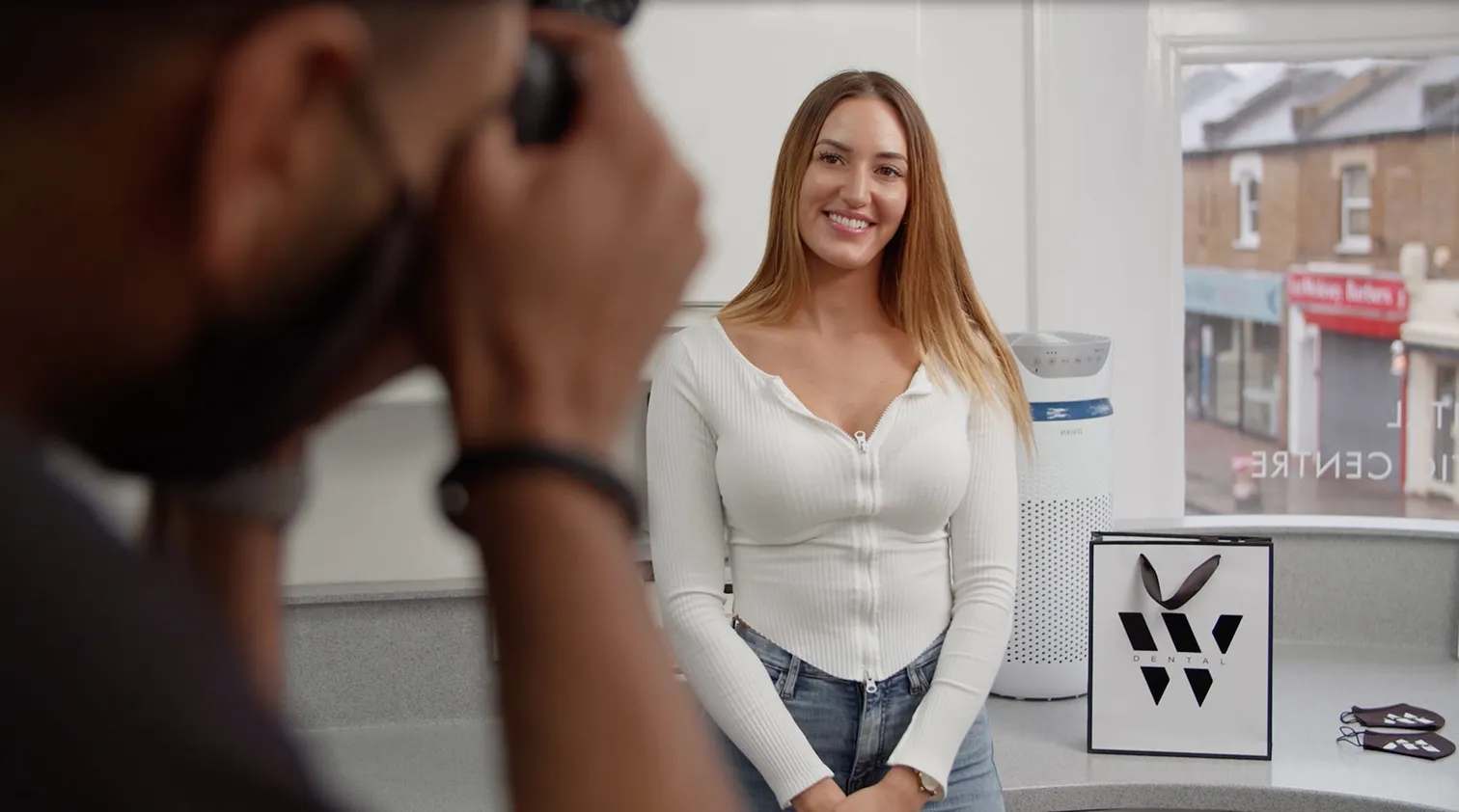 Same-day smile makeover