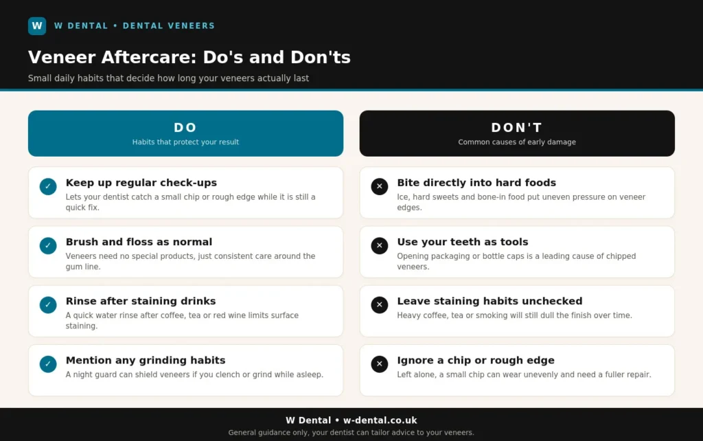 veneers-aftercare